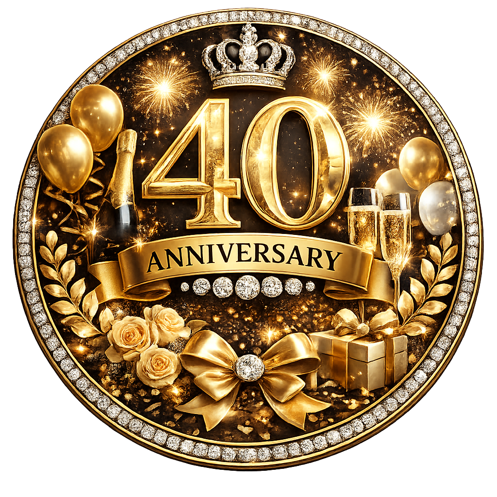 40th anniversary theme