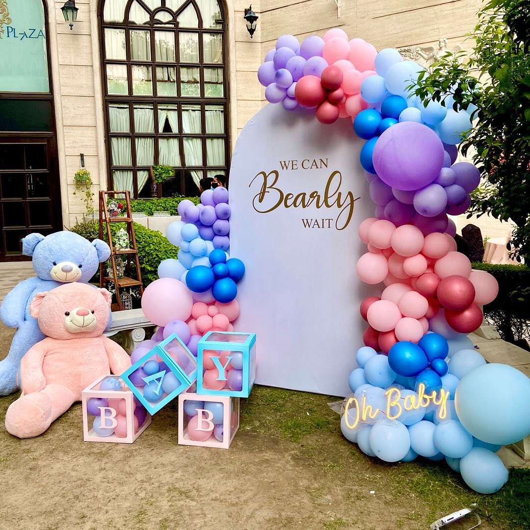 Bearly Wait Teddy Baby Shower Decoration