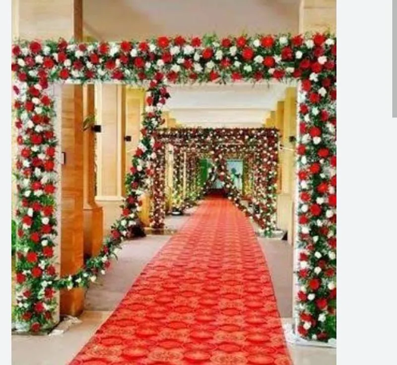 Floral Wedding Entry Gate Walkway Decoration